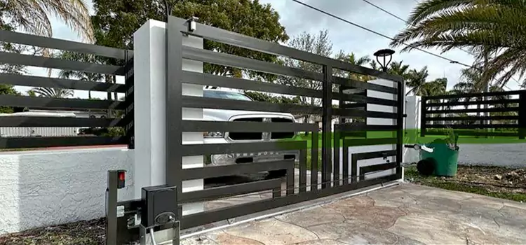 Automatic Driveway Gate Installation Gander