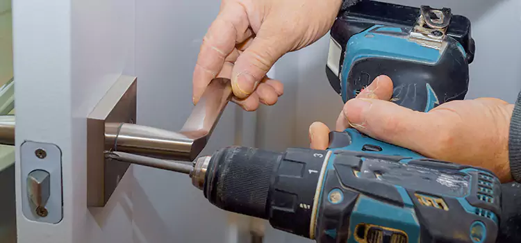 Security Door Lock Installation Gander