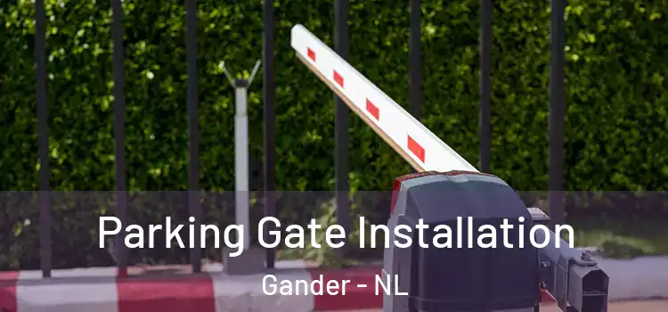  Parking Gate Installation Gander - NL