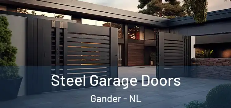 Steel Garage Doors Gander - NL